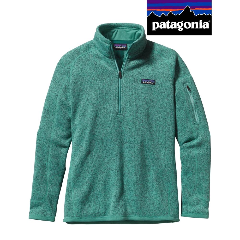 NWOT Patagonia Better Sweater 1/4 Zip Pullover Fleece Women sz S